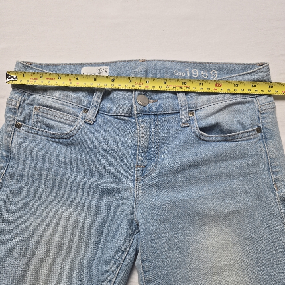 GAP‎ 1969 Jean Crops - Size 26 - Picture 5 of 6